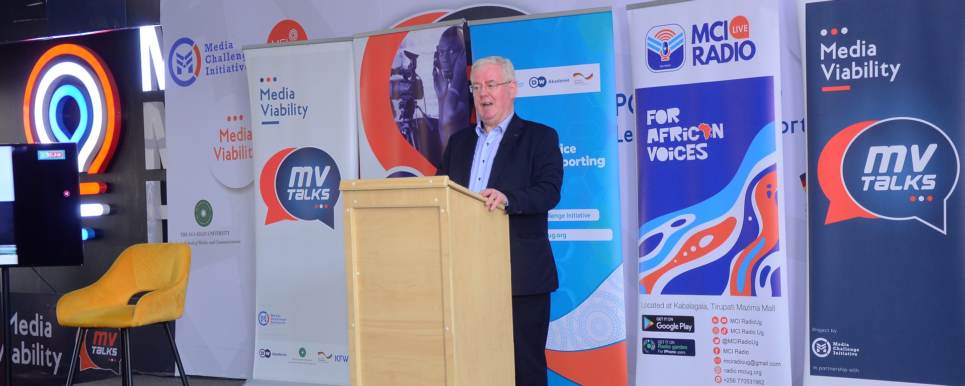 Speaking at the Media Freedom Initiative in Kampala, Uganda