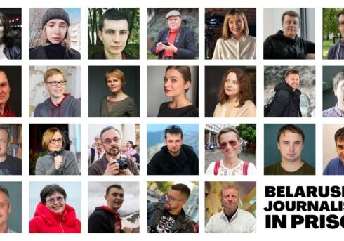 Belarusian journalists in prison