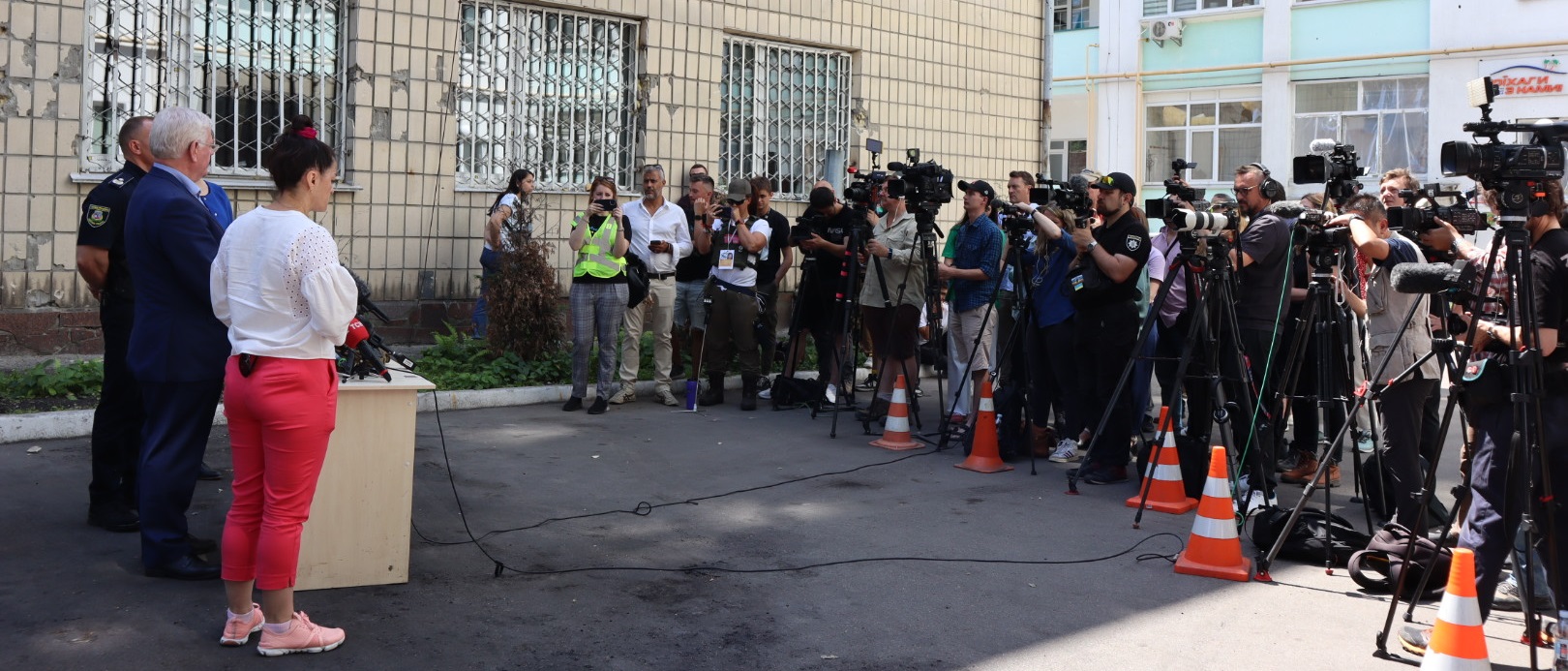 Addressing a press conference in Kiev, Ukraine